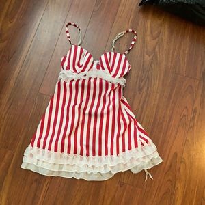 Candy canes striped Victoria Secret